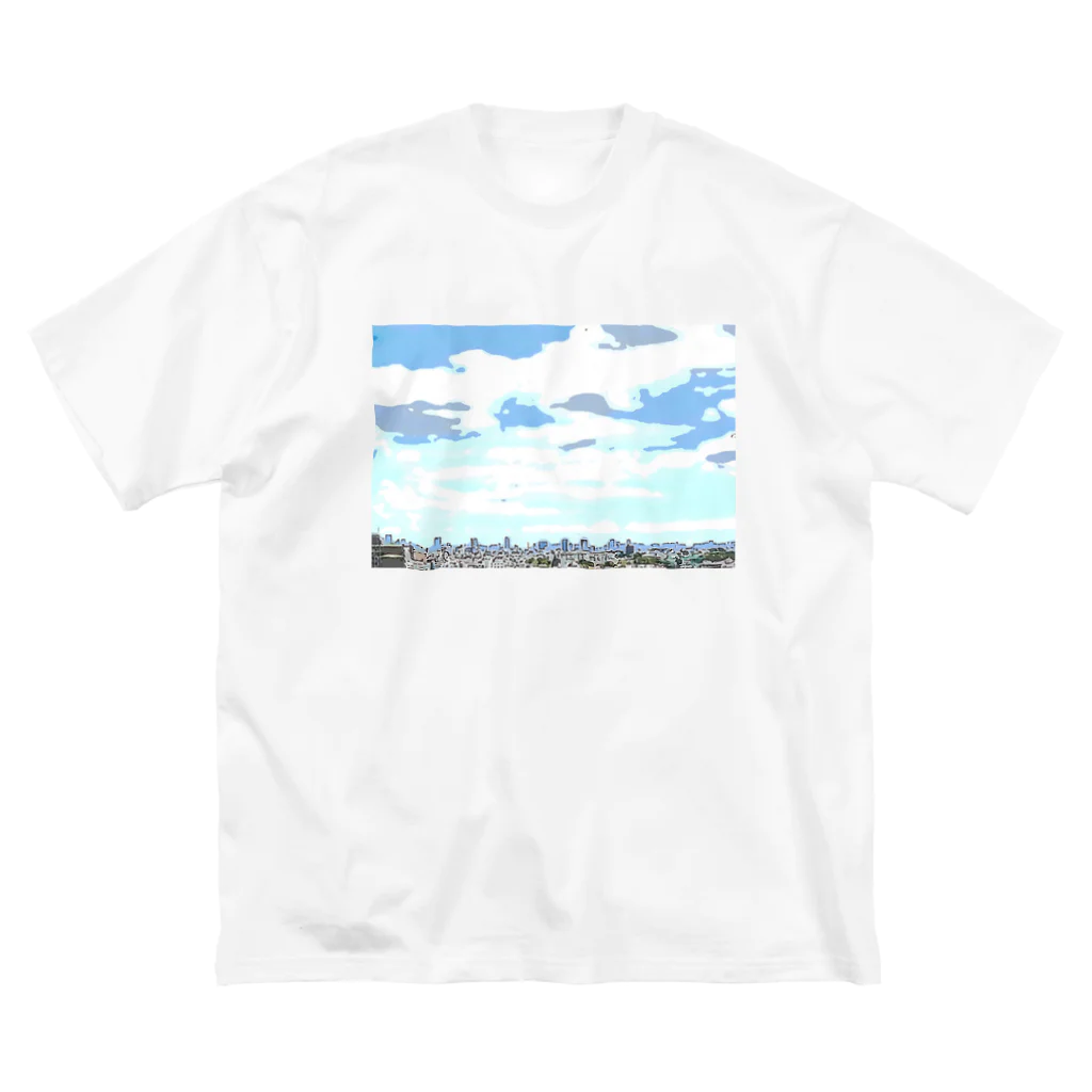 グリーンフィールドの東京ソライロ Big T-Shirt