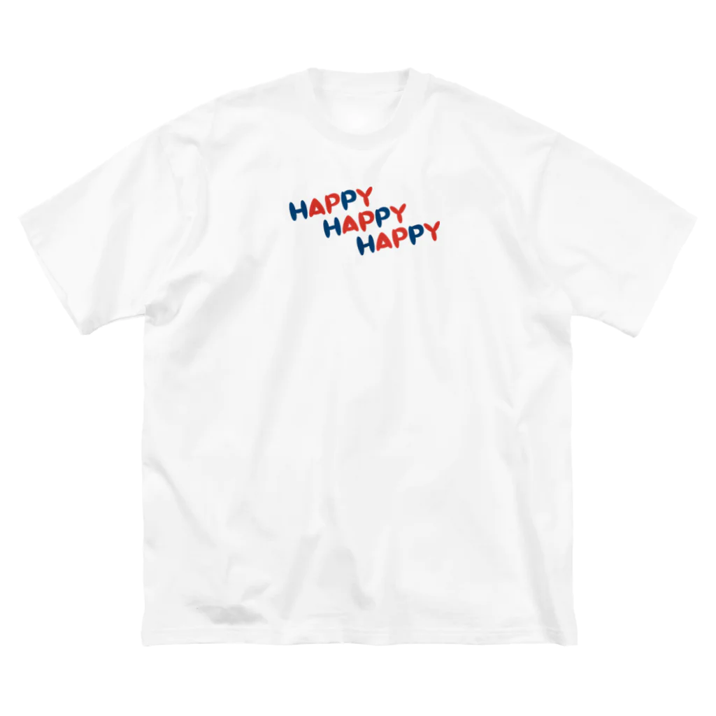 8anna storeのHAPPY HAPPY HAPPY！ ビッグシルエットTシャツ