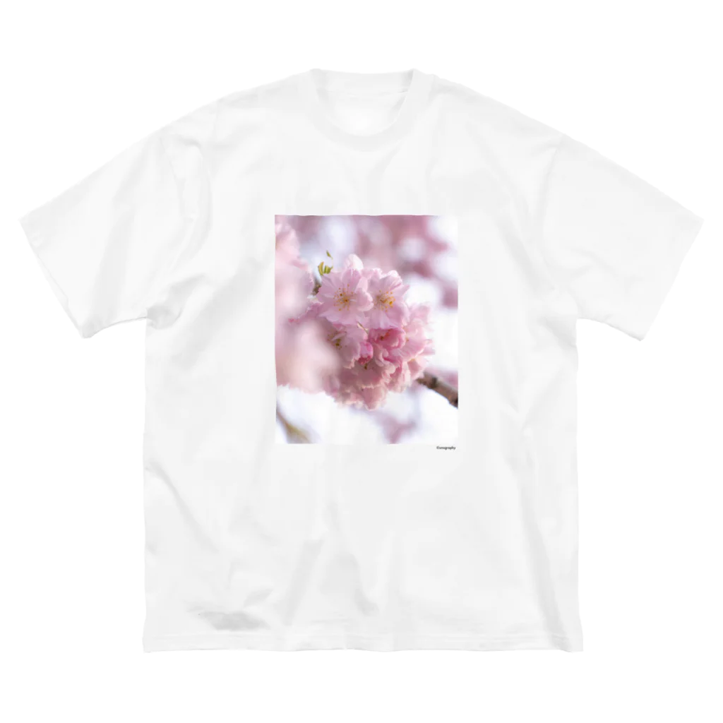 unxgraphyのSAKURA 1 ビッグシルエットTシャツ