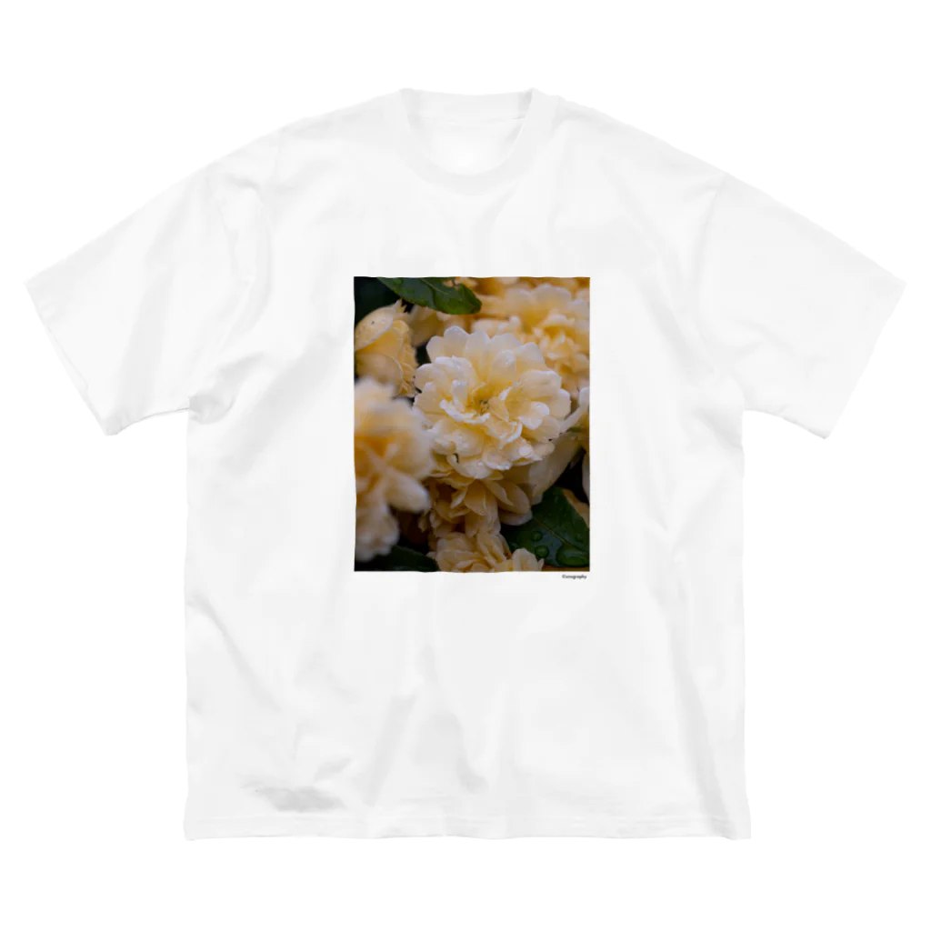 unxgraphyのRose 2 ビッグシルエットTシャツ