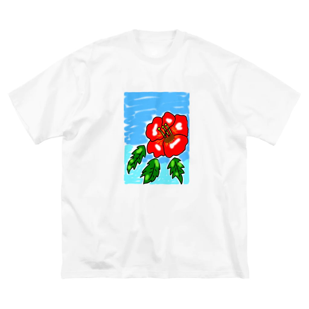 それいゆのハイビスカス Big T-Shirt