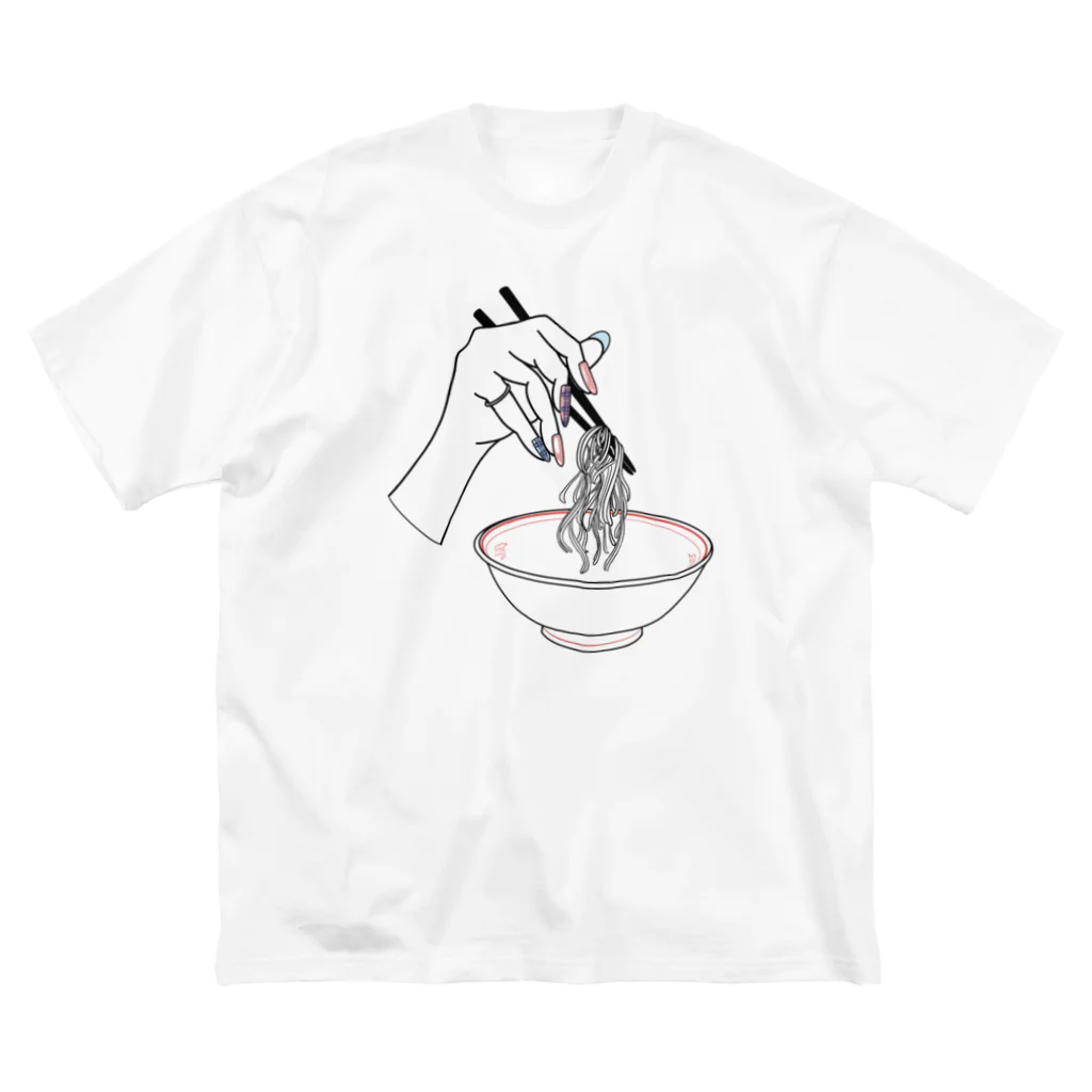 _mymy_のラーメン中毒女子 Big T-Shirt