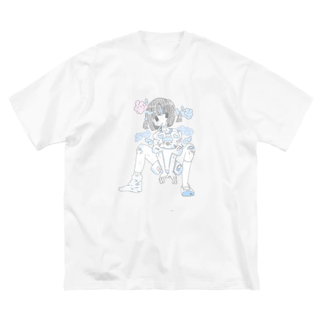 パウチのお砂糖屋さんのおやすみちゃんシリーズ Big T-Shirt