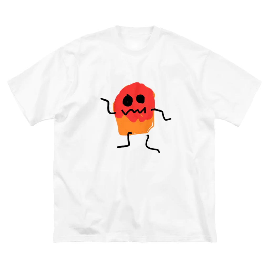 ナゲットくんのプリティショップのナゲットくん Big T-Shirt