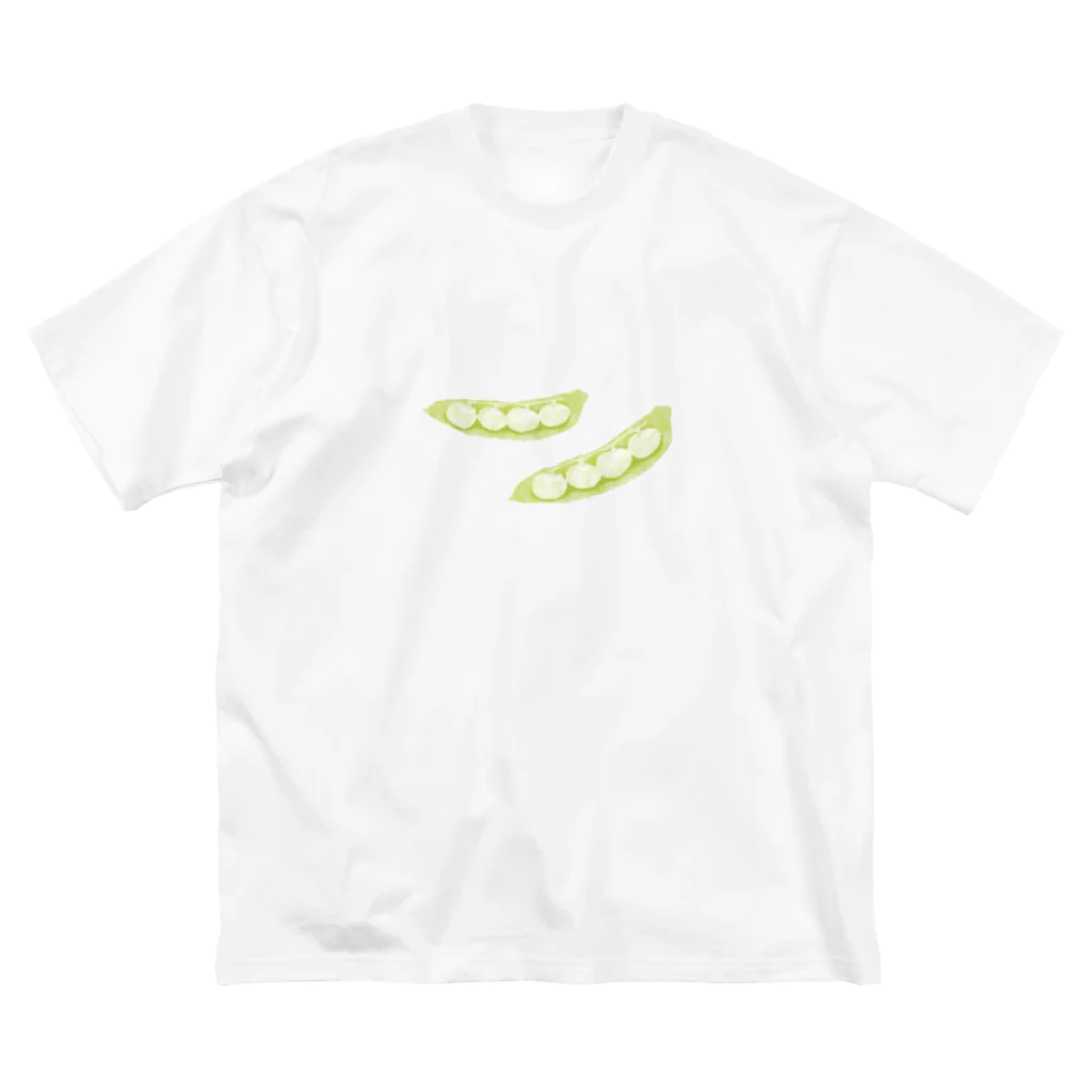 applewinee_illustrationのpea chan ビッグシルエットTシャツ