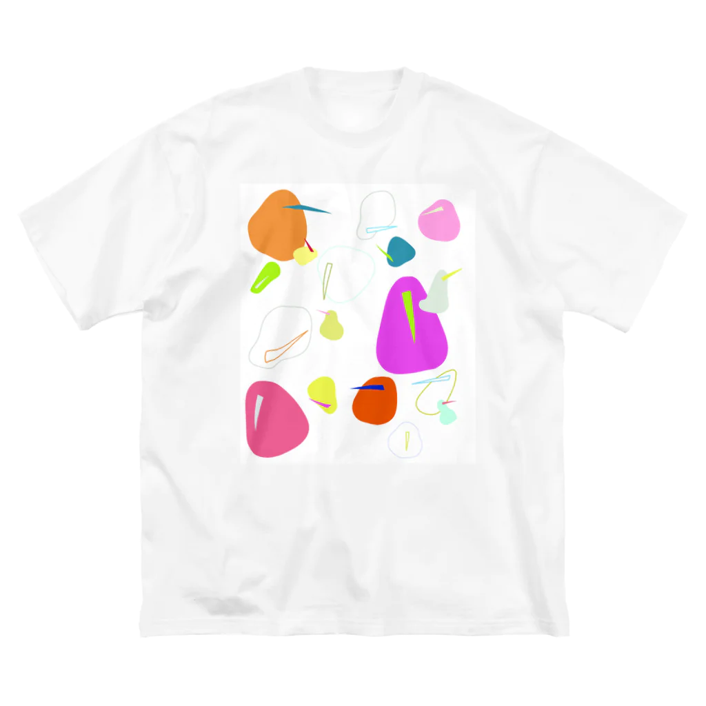 Kiwi Bird...＊のキウイバードたち ビッグシルエットTシャツ