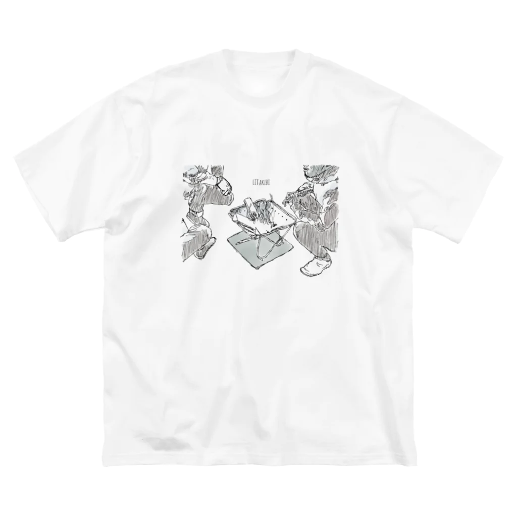 arriettyのリタキビ ビッグシルエットTシャツ