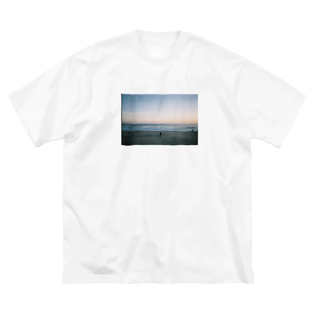 kyari dolphinのsea Tシャツ ビッグシルエットTシャツ