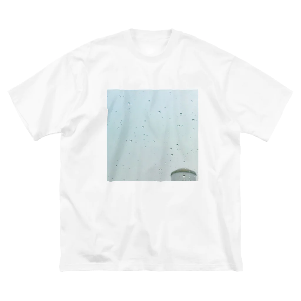 ちょこっとのrain drop ビッグシルエットTシャツ