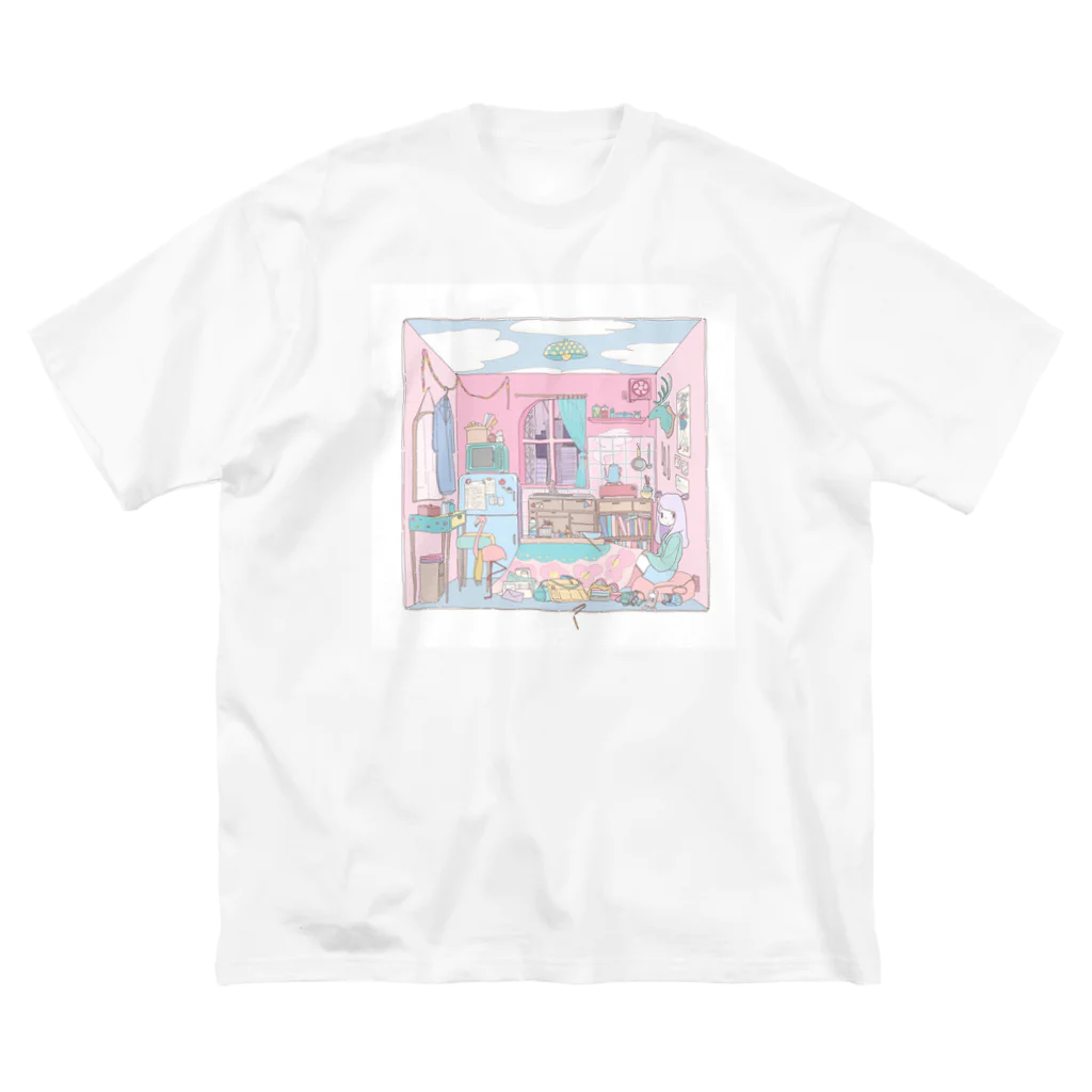 夢野ネロの健康で文化的な生活 Big T-Shirt