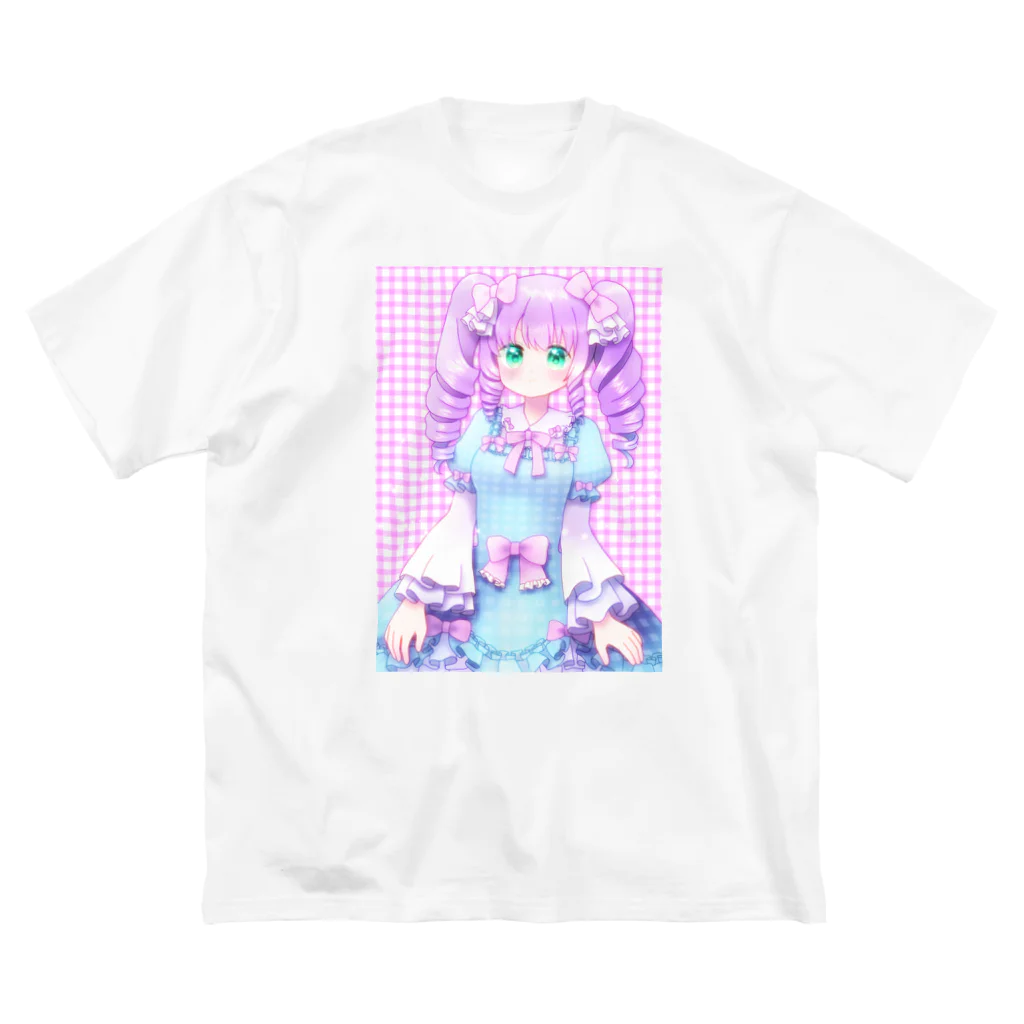 かわいいもののおみせ　いそぎんちゃくの🎀 ビッグシルエットTシャツ