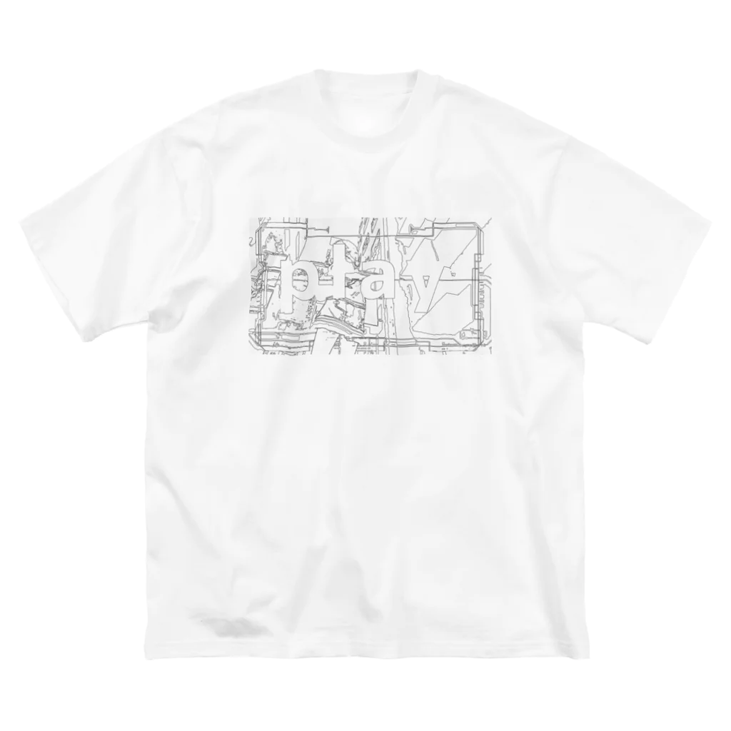 sasaのPlay ビッグシルエットTシャツ