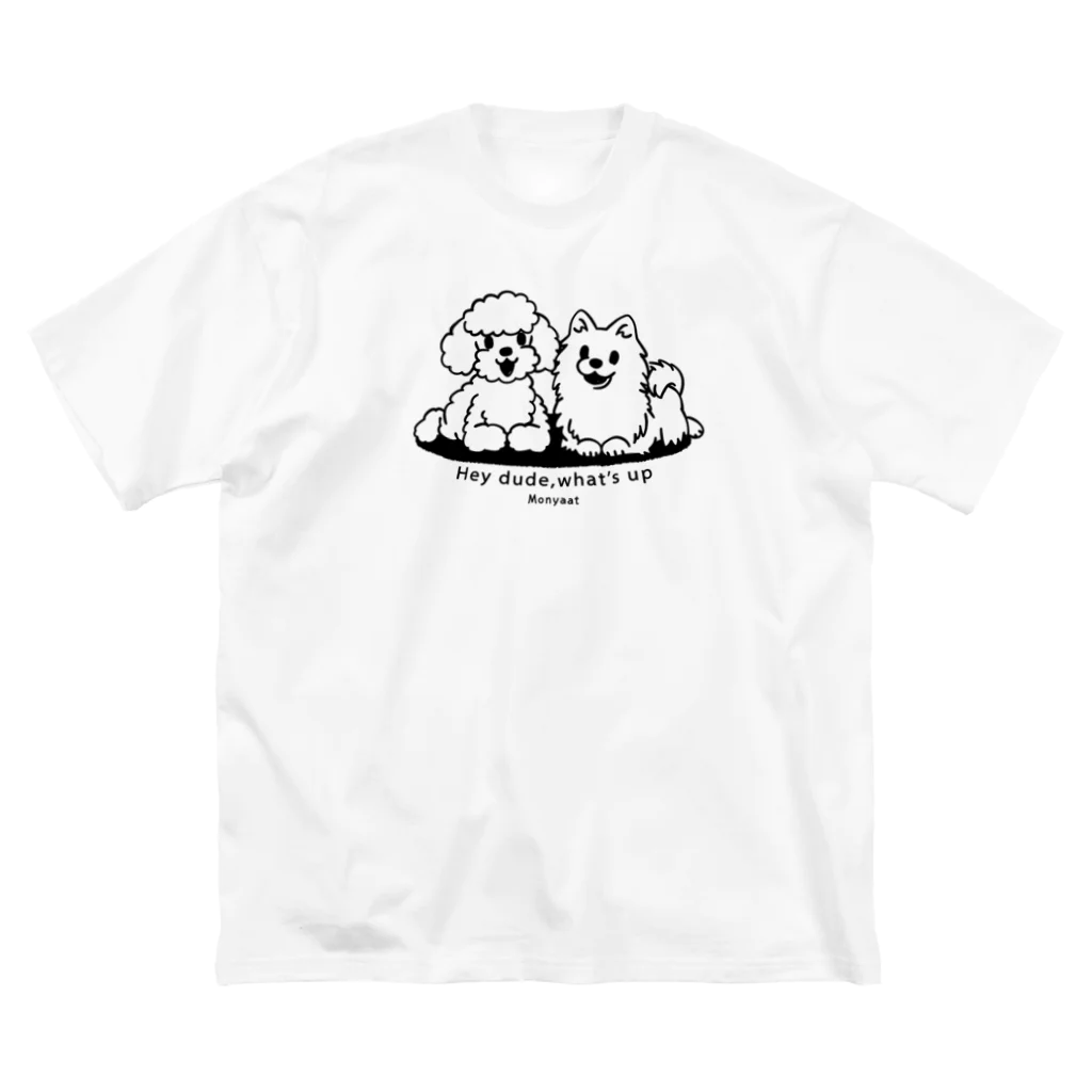 イラスト MONYAAT のToypoo ＆Pome A ビッグシルエットTシャツ