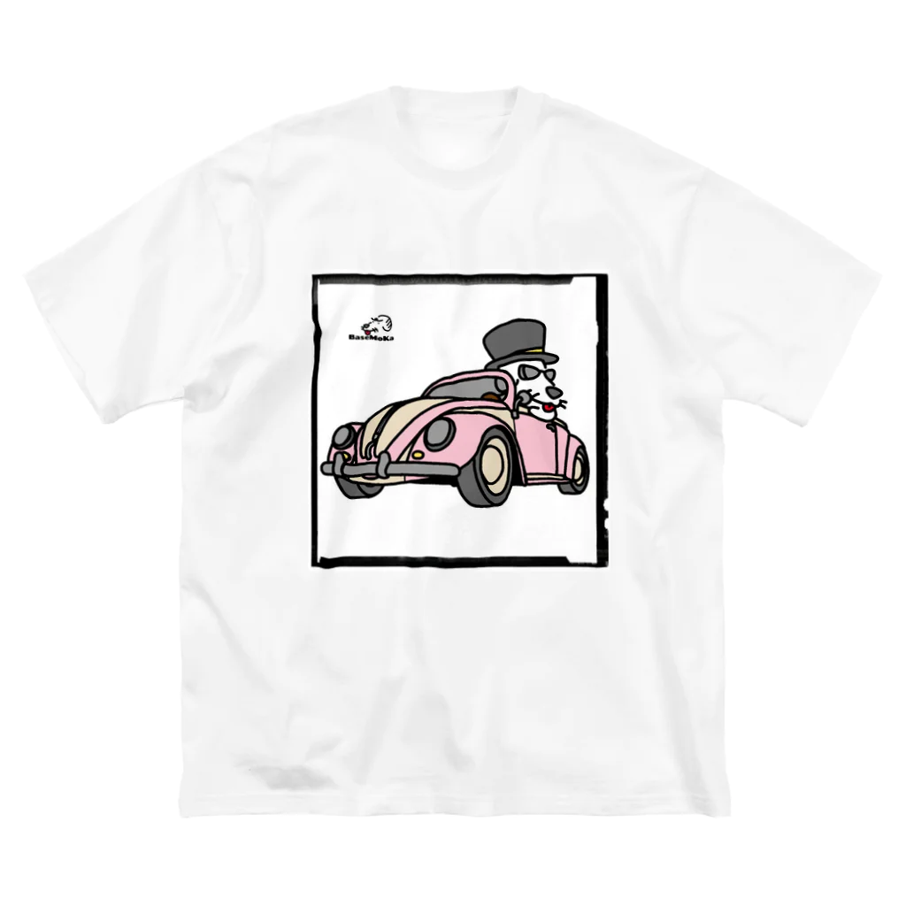 momokarubiのワーゲンとダックスフンド Big T-Shirt