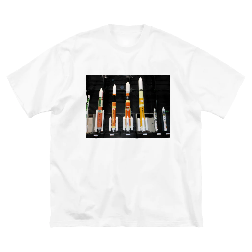 EijiPonのロケット ビッグシルエットTシャツ
