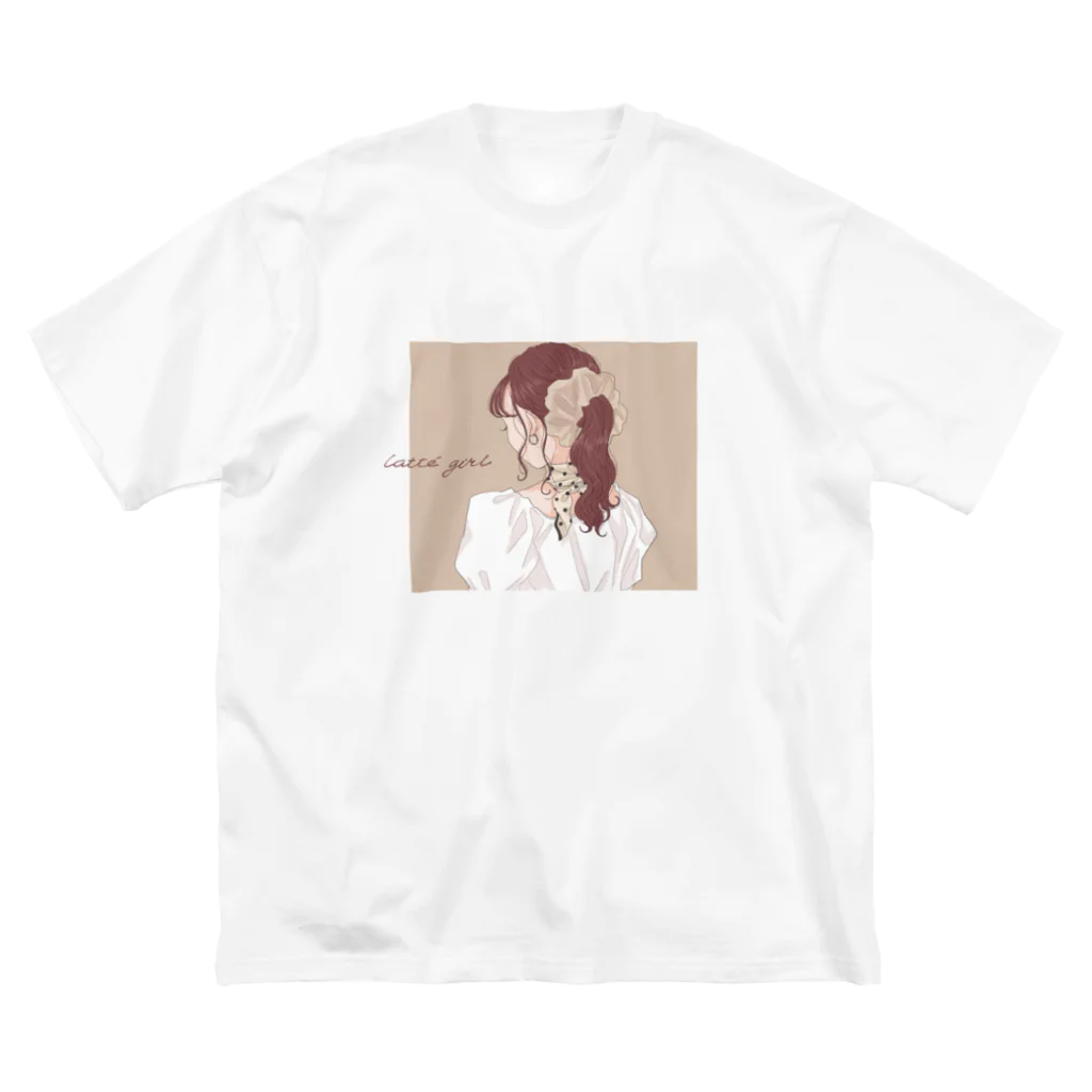 asukaのラテ・ガール Big T-Shirt