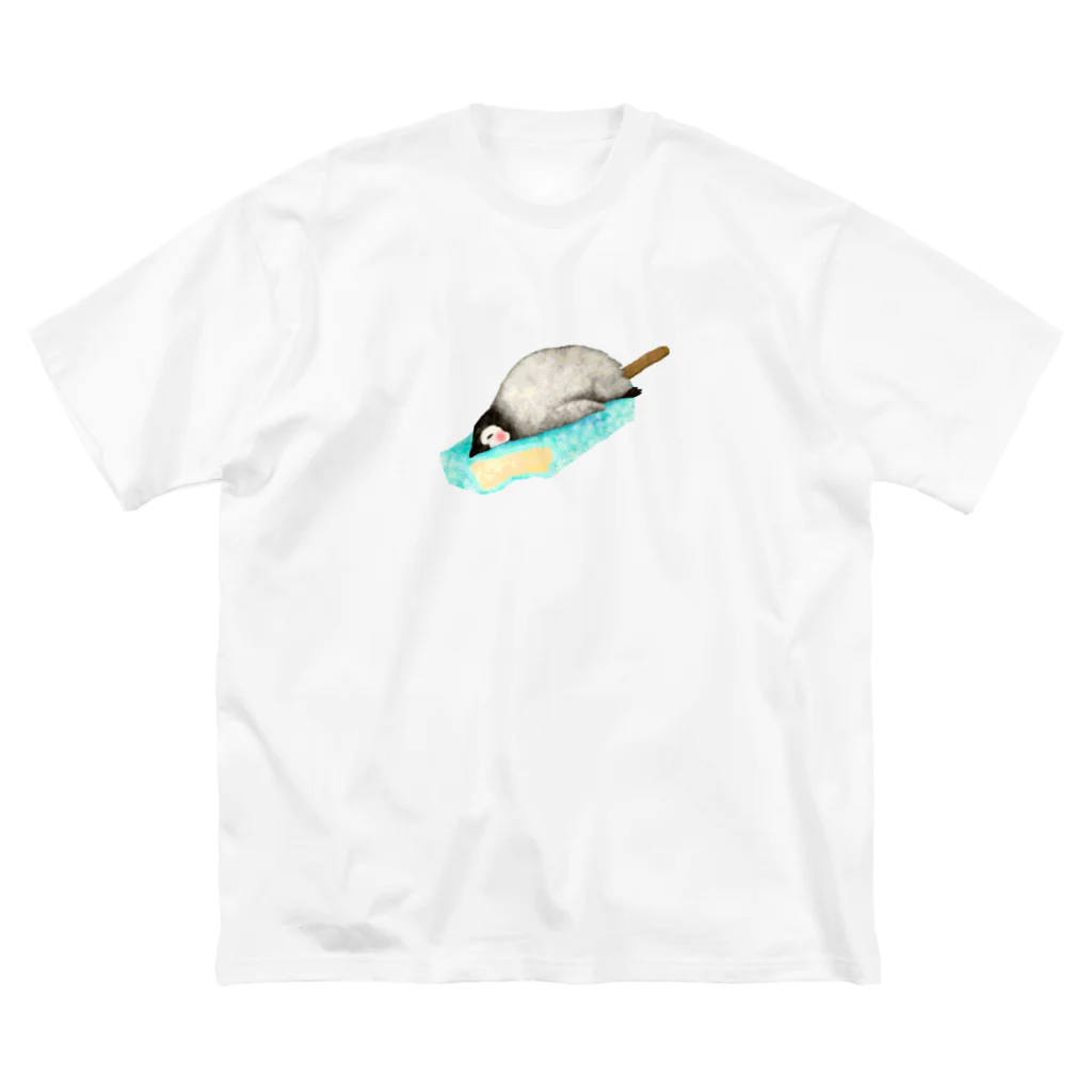 こだまさきのすやすやペンギン ビッグシルエットTシャツ