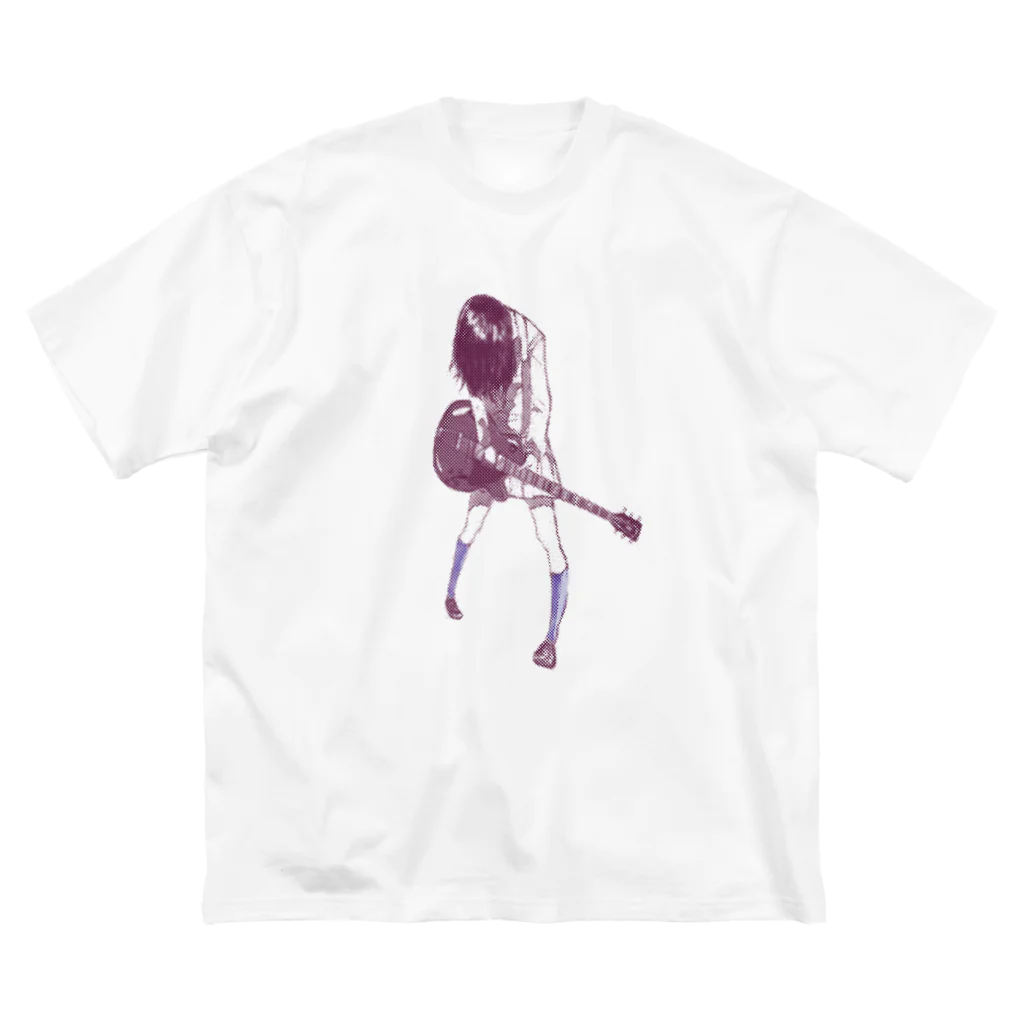 やまびこやまのギターガール013 Big T-Shirt