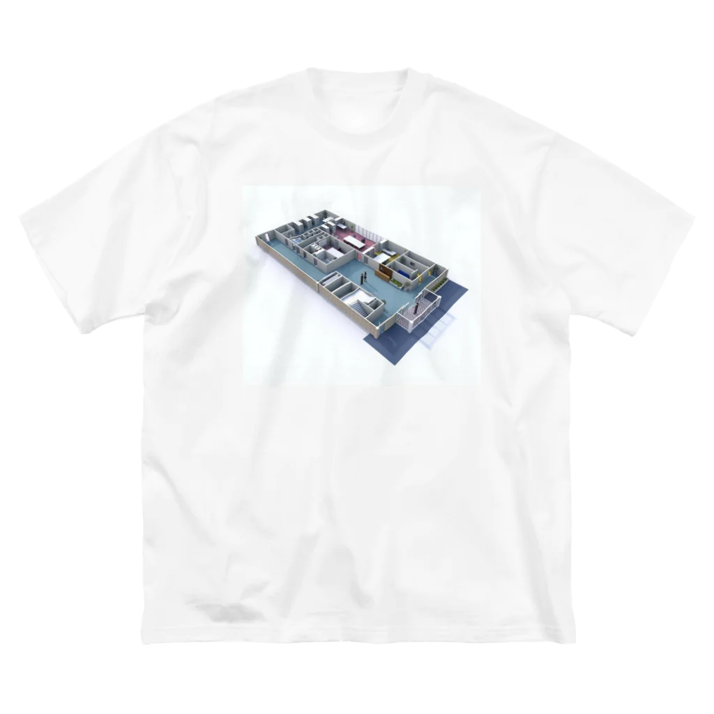 TETOTEのTATEMONO 1-101 Big T-Shirt