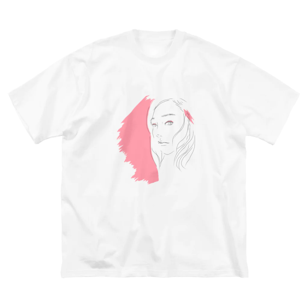 cotton candy cloudのCreep ビッグシルエットTシャツ