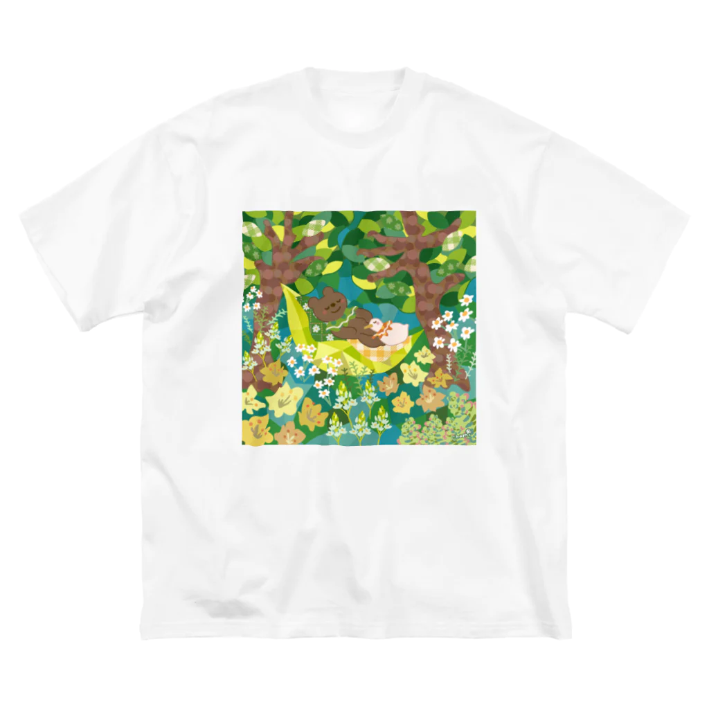 chami＊designの『りらっくす』 ビッグシルエットTシャツ