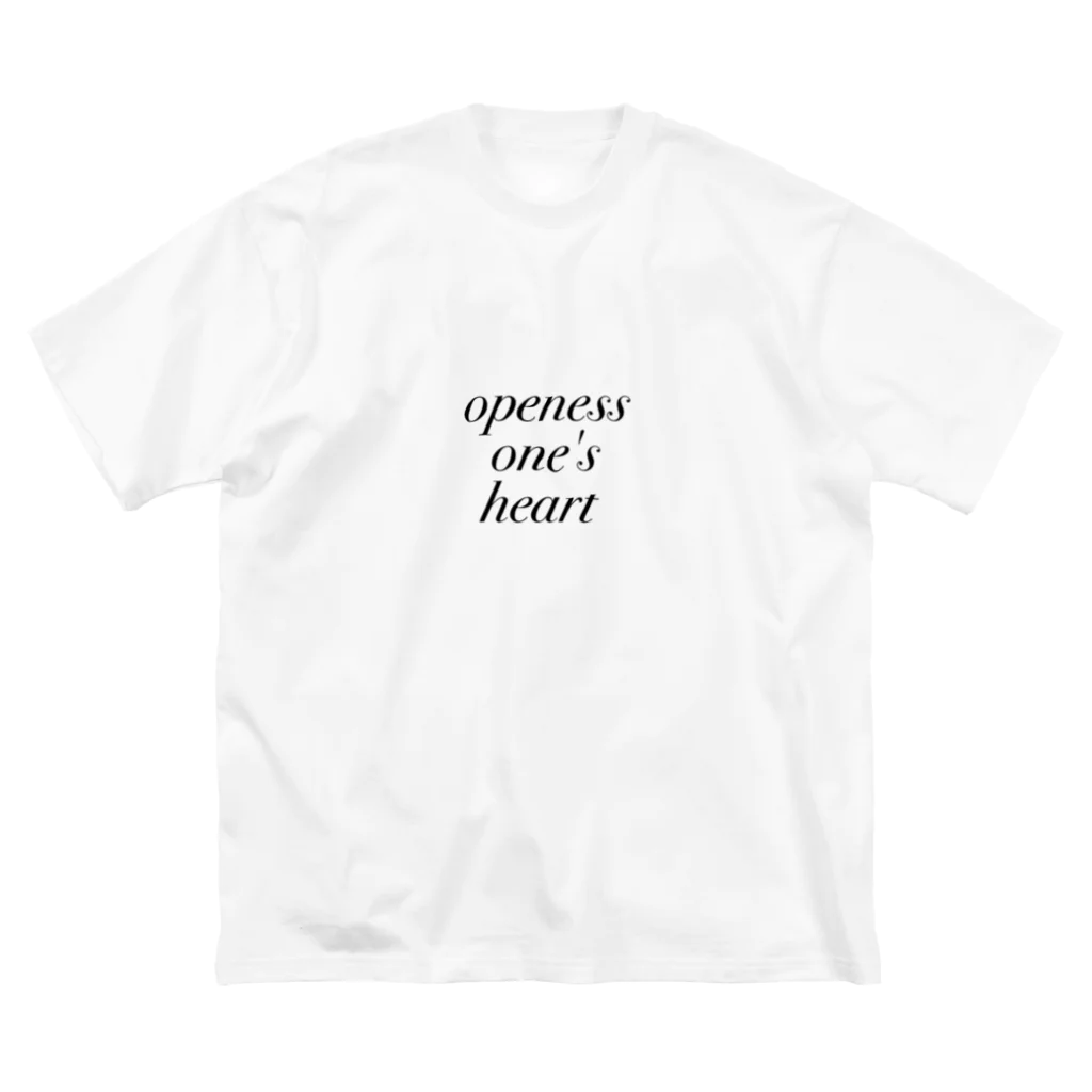 one's heart openessのopenessone'sheart 루즈핏 티셔츠