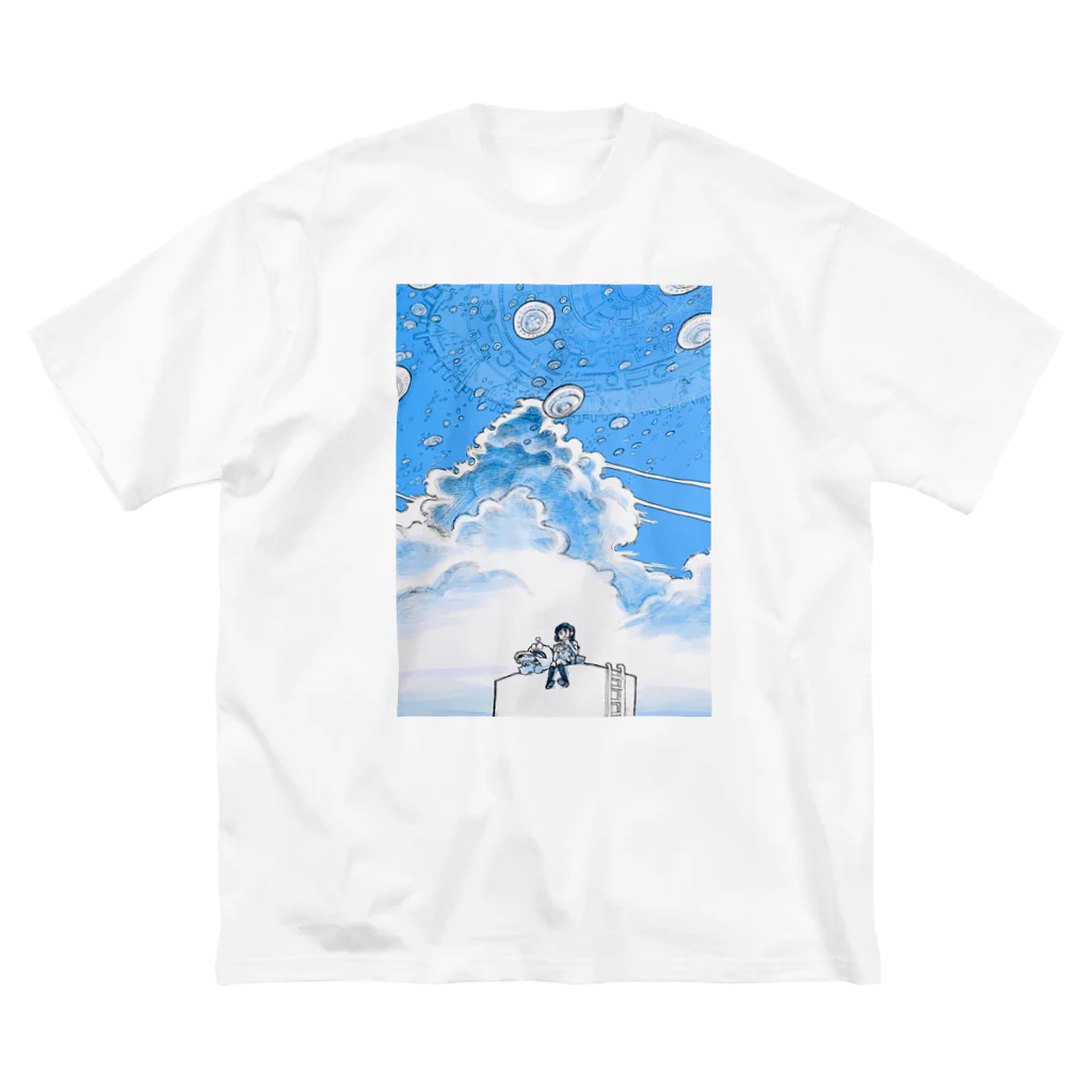 ほそぼそタイムスの夏のおわり Big T-Shirt