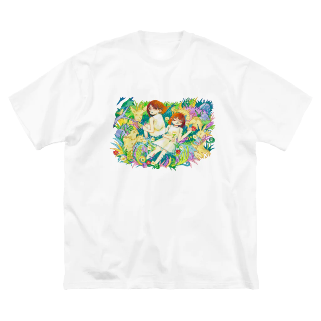 ほそぼそタイムスのふたりあわせ Big T-Shirt