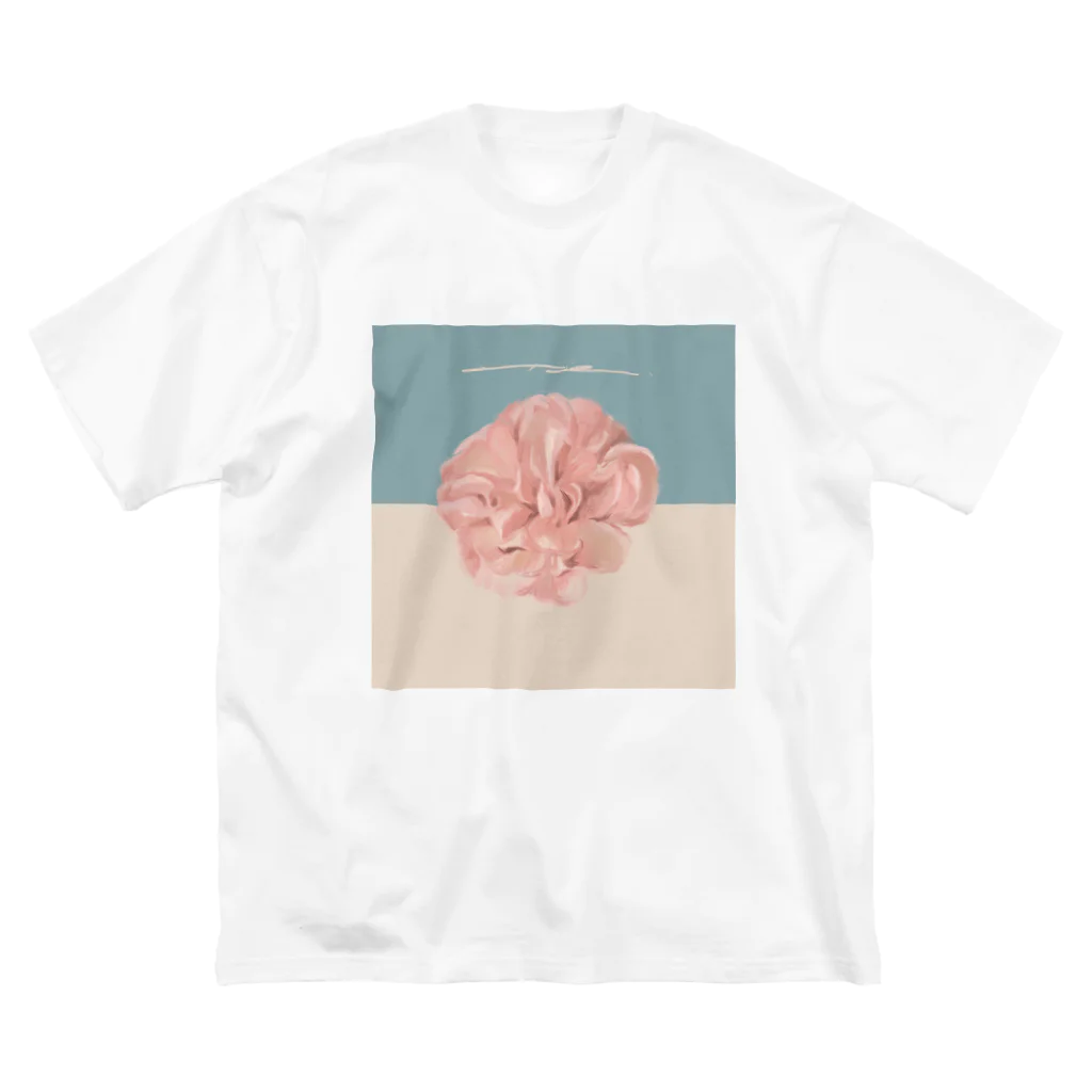 湊しおりのFlower ビッグシルエットTシャツ