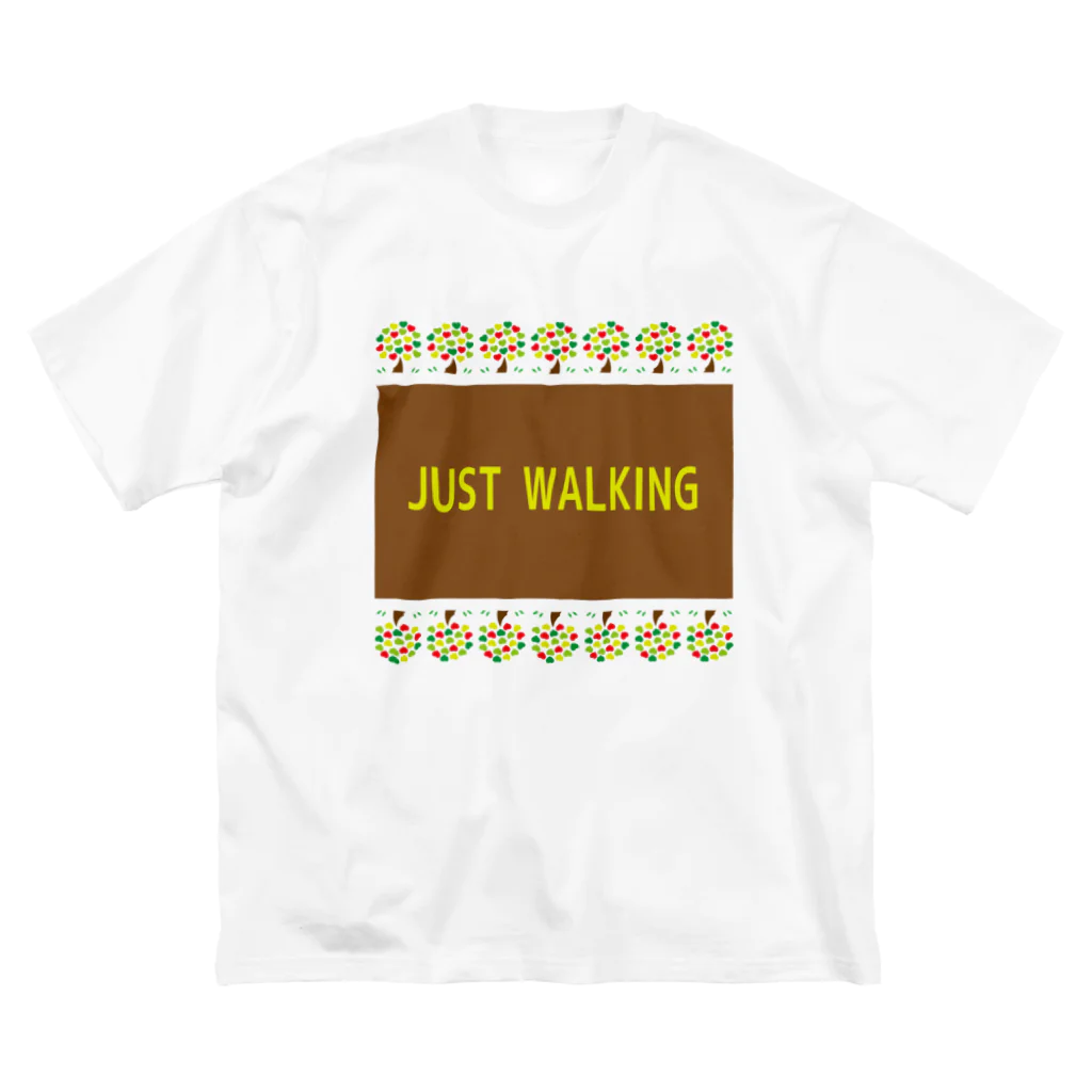 フォーヴァのJUST WALKING ビッグシルエットTシャツ