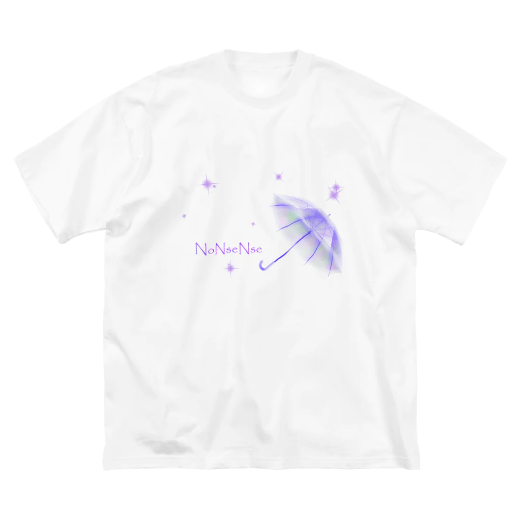 NoNseNseのUmbrella ビッグシルエットTシャツ