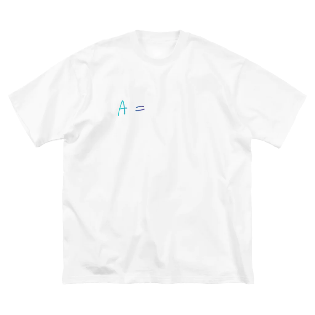 A＝（エーイコール）のA＝ #3 ビッグシルエットTシャツ