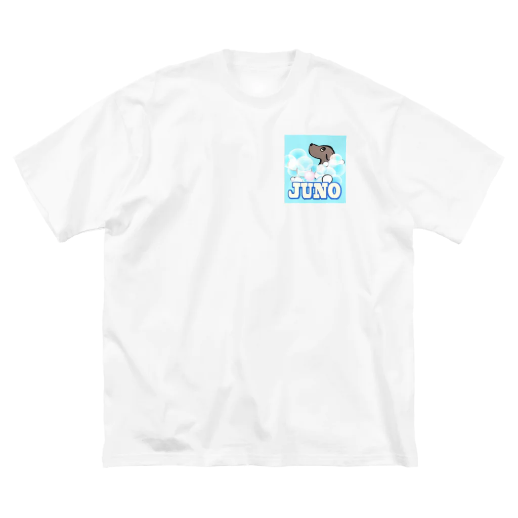 ドッグケアサロンジュノのジュノくん ビッグシルエットTシャツ