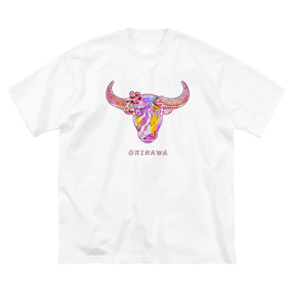 huroshikiの琉球水牛 ビッグシルエットTシャツ