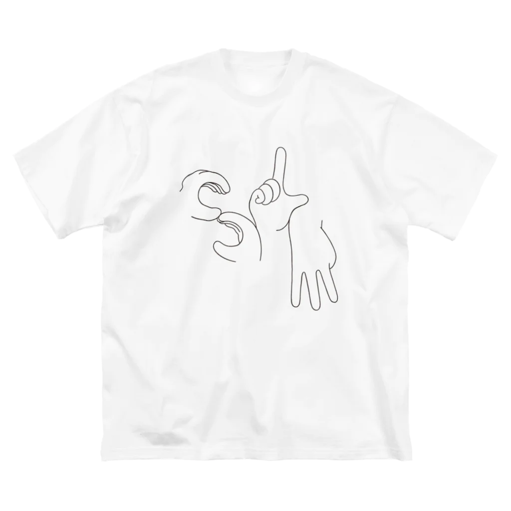 さくほリビングマーケットマーケットのSLM_01 ビッグシルエットTシャツ