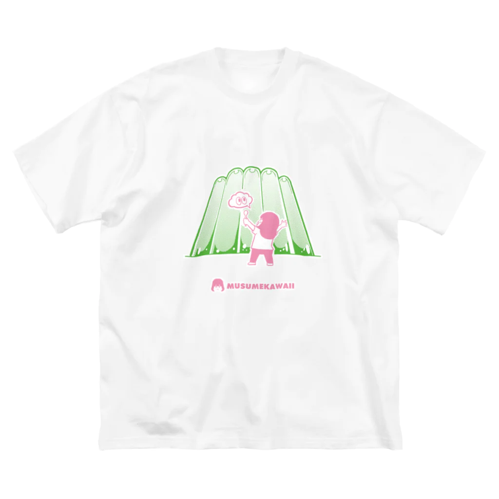 MUSUMEKAWAIIの0714ゼリーの日 ビッグシルエットTシャツ