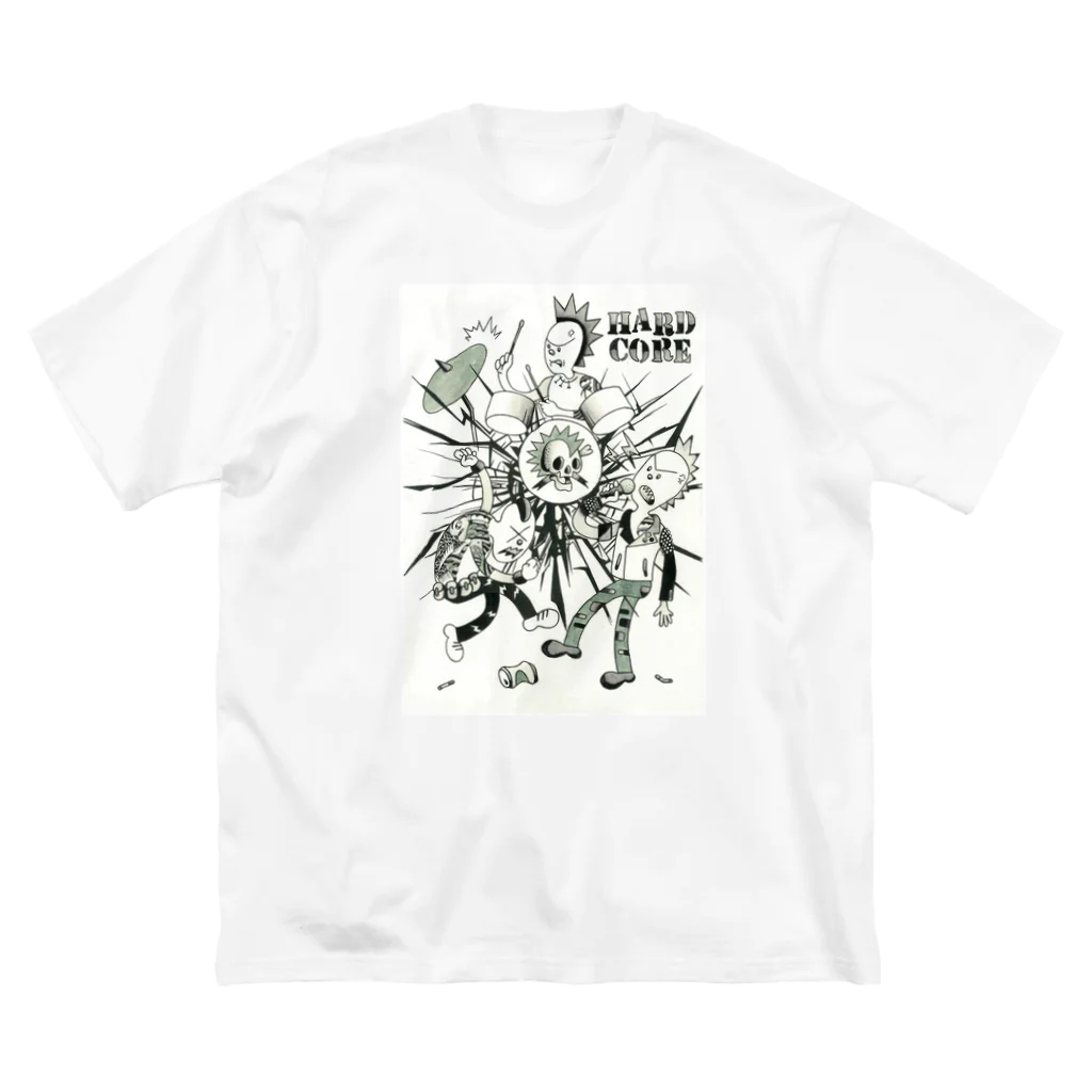 ゾンビキニのはあどこあ ビッグシルエットTシャツ