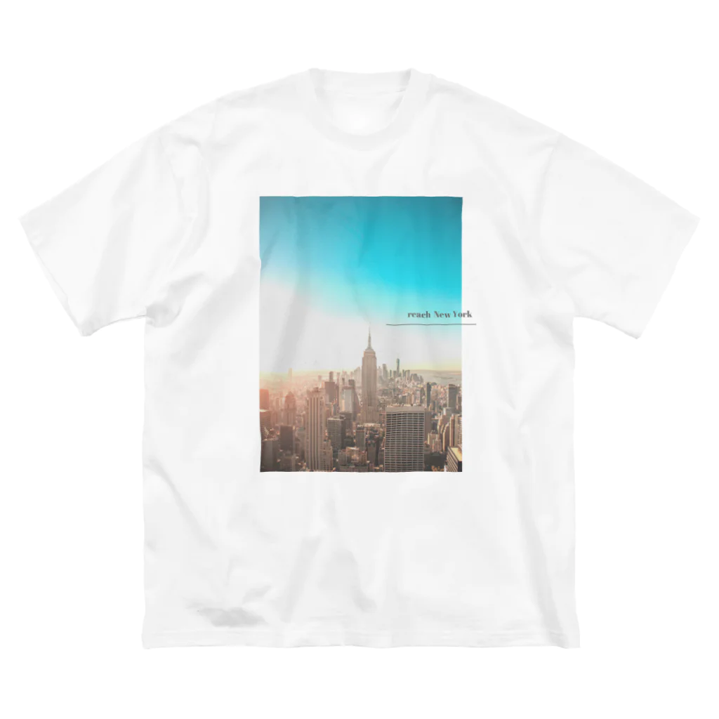 reach New YorkのNYC Photo ビッグシルエットTシャツ