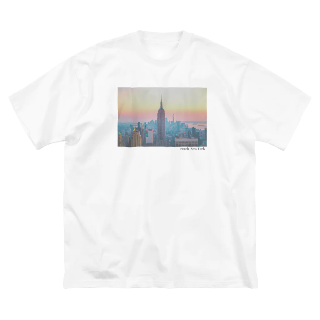 reach New YorkのNYC Photo 2 ビッグシルエットTシャツ