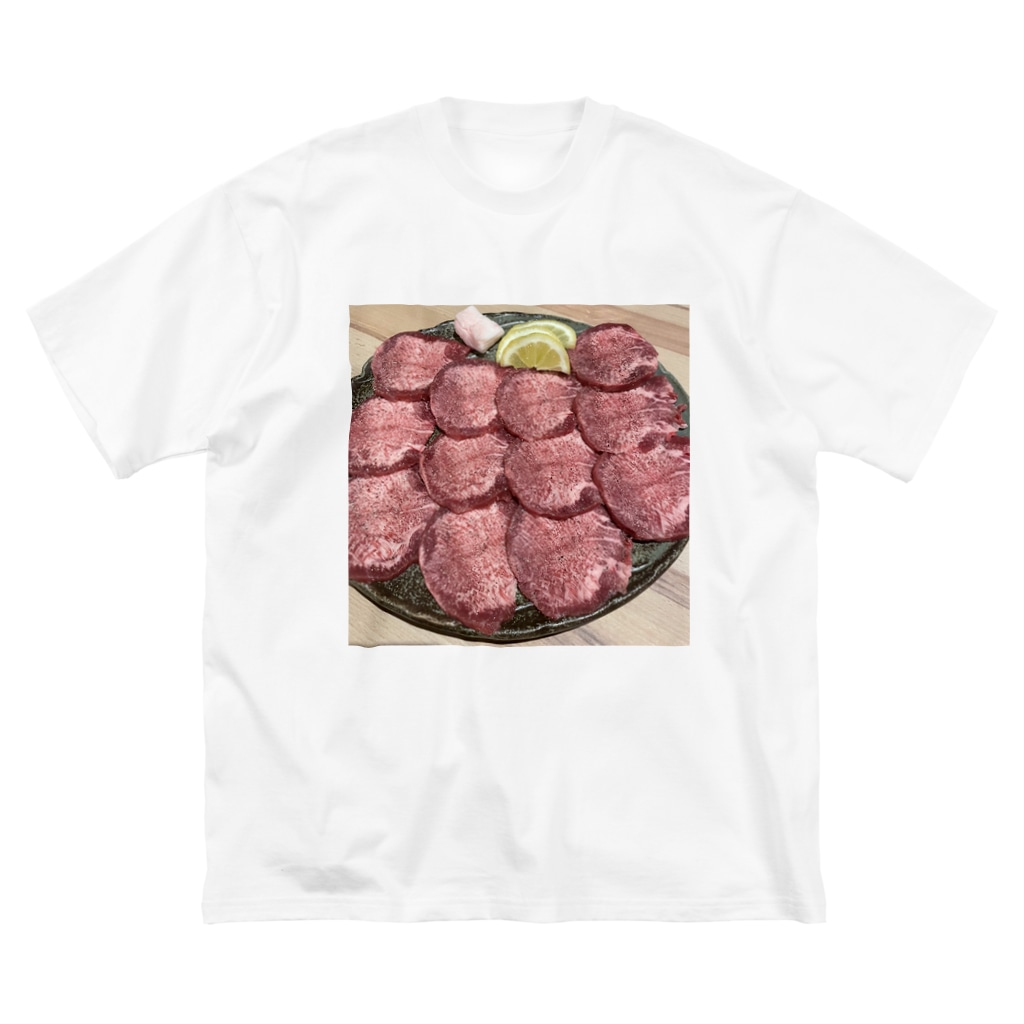 上タン塩t Shirt 焼肉 牛タン Big T Shirt By タロイモ太郎屋さん Taroimo Taro Suzuri