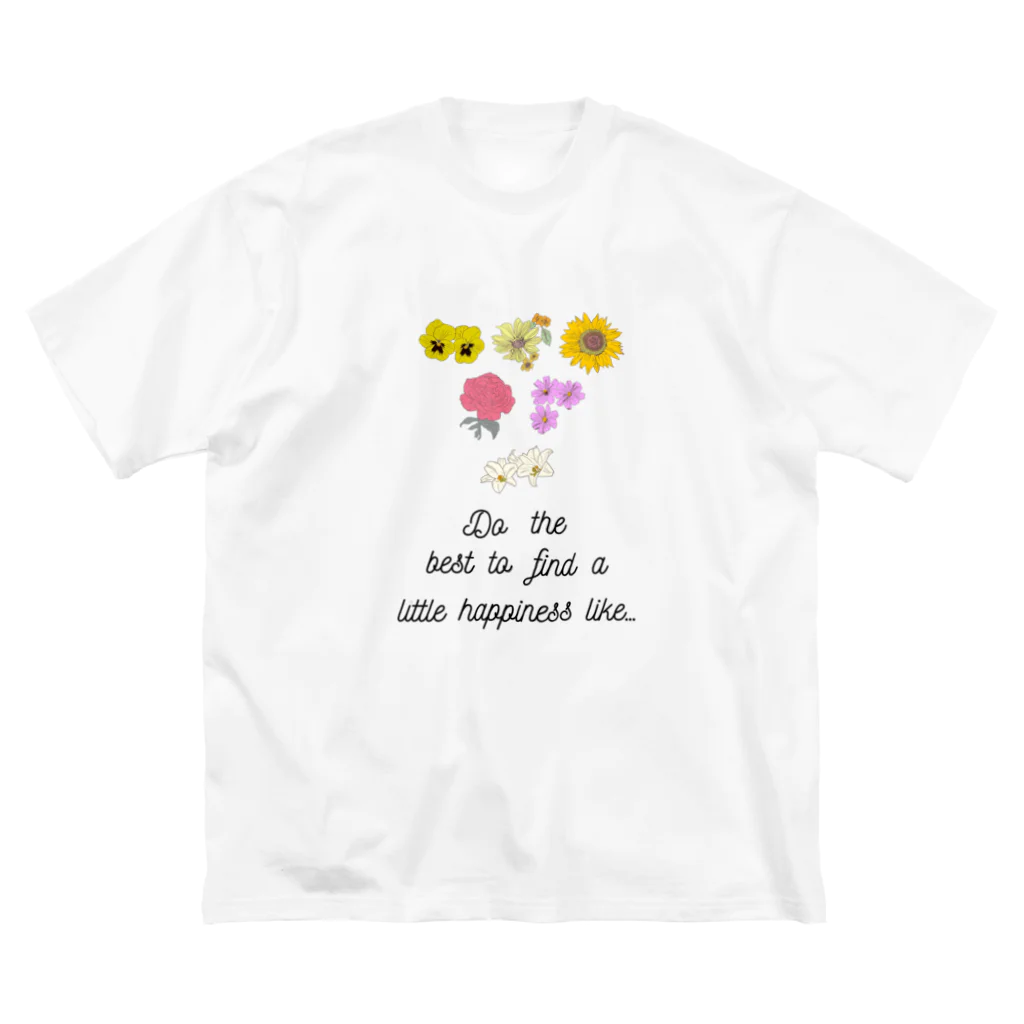 2bat -simple life-のfind happiness ビッグシルエットTシャツ