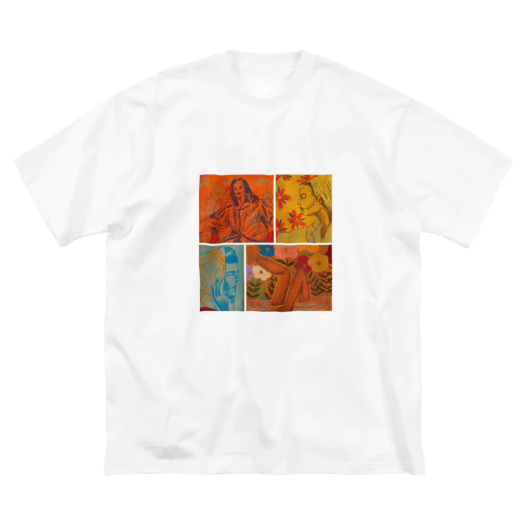 カーソル合わせてのOchre Big T-Shirt