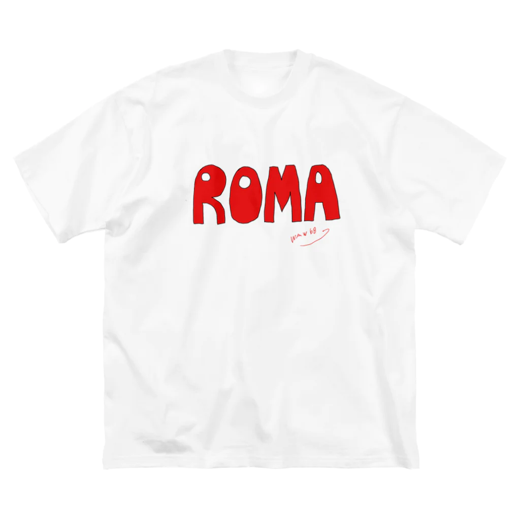 WAW wheel Art Works 68  のROMA !! Big T-Shirt