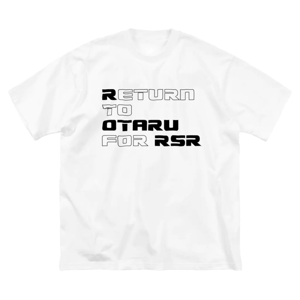 Shop GHPのRETURN TO OTARU & ISHIKARI ビッグシルエットTシャツ