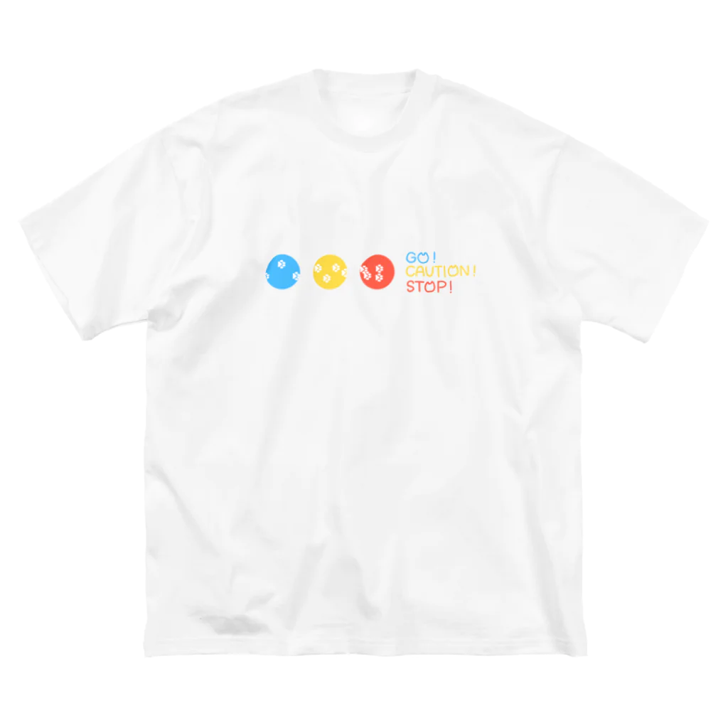 春はカレー丼のtraffic =^..^= light ビッグシルエットTシャツ