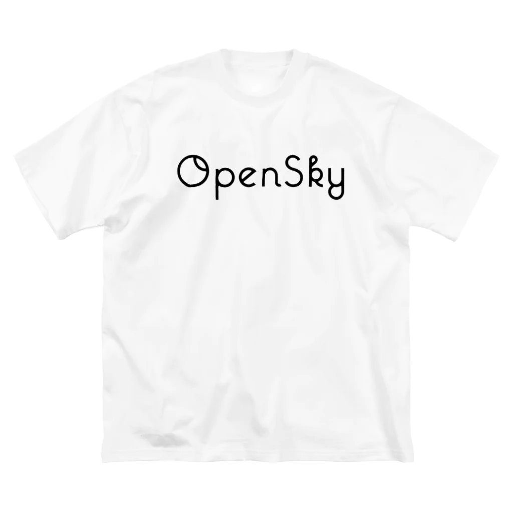 PetWORKs SUZURI ShopのOpenSky シルエット ビッグシルエットTシャツ