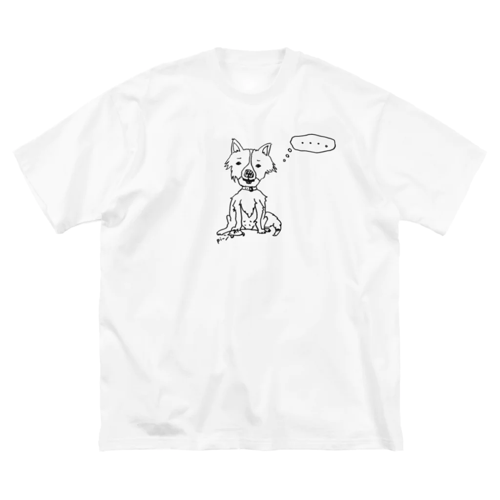 ペキニーズ好きによるペキニーズグッズ屋さんのボーダーコリーのゆる絵 Big T-Shirt