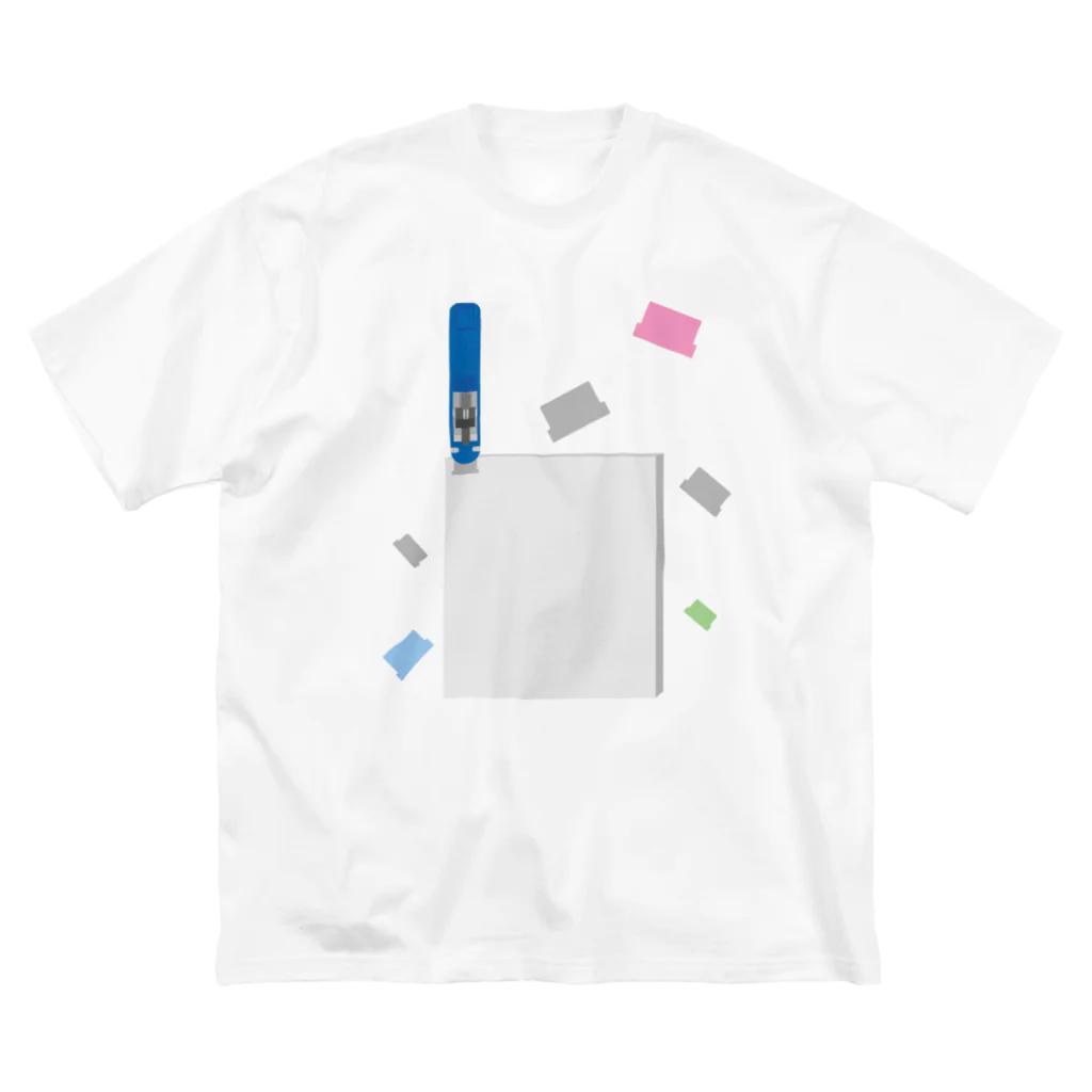 HBridge Storeの紙の束をひとまとめにするやつ Big T-Shirt