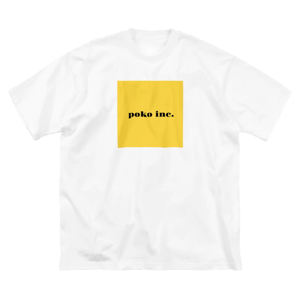 Poko inc.のPoko inc.ロゴ Big T-Shirt