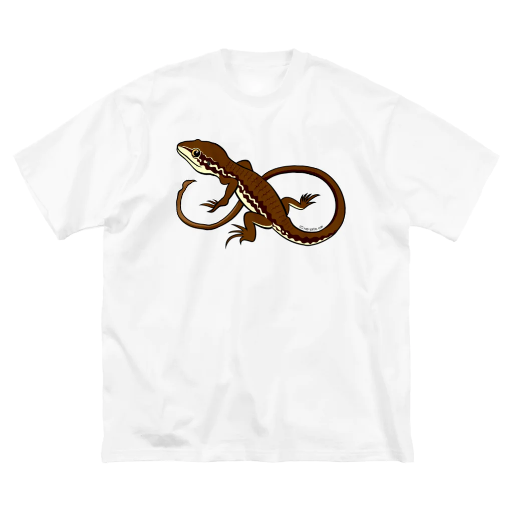 もむのふの爬虫類グッズやさんのニホンカナヘビ Big T-Shirt
